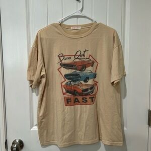 Oversized graphic tee